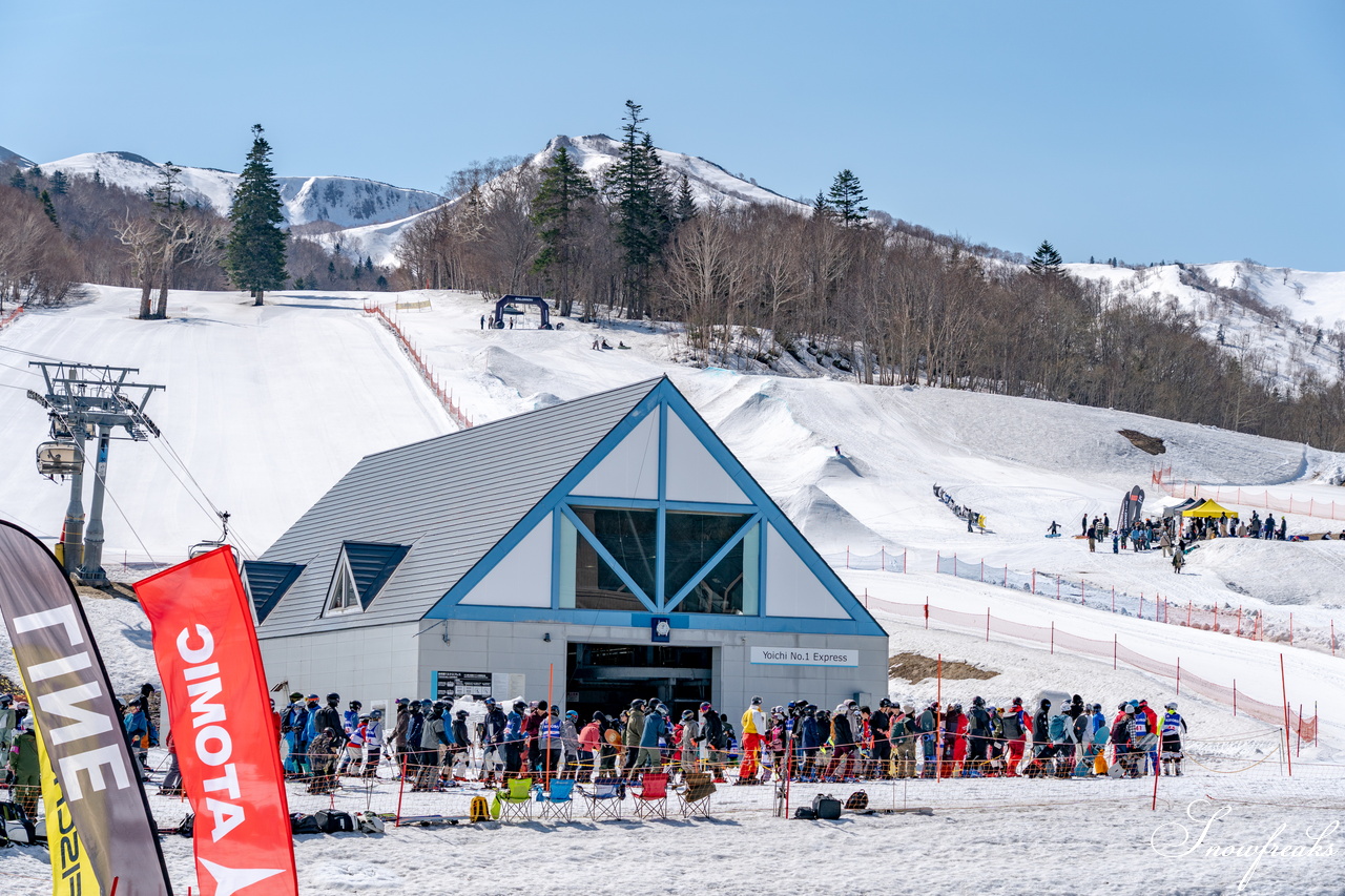 キロロリゾート｜ポカポカ陽気で絶好の春スキー日和♪こんな日は、みんなで思いっきり春雪を満喫しましょう！